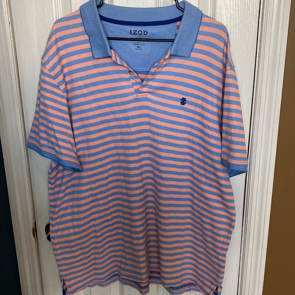 IZOD Men’s Striped Polo XXL